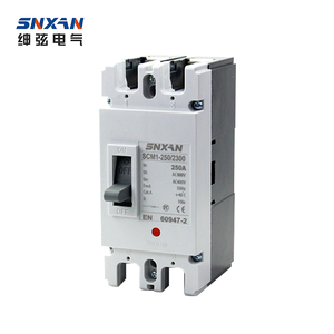 耐久性のある電子MCCBハイダブルブレークポイントカスタマイズ可能卸売2P 250A AC 400V SCM-250/2300エアスイッチ - Product Image 1
