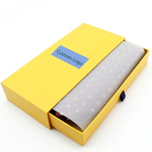 Venta al por mayor de China Corbatas <span class=keywords><strong>para</strong></span> hombre Regalo 100% Seda Tejido personalizado Geométrico Blanco Azul Floral Marrón Azul oscuro Corbatas chinas <span class=keywords><strong>para</strong></span> hombres - Product Image 3