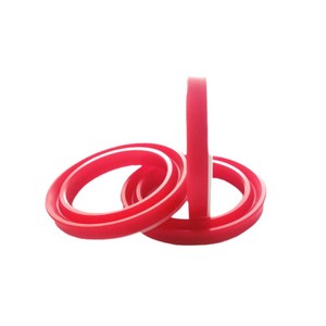ซีลกันรั่วแบบ Y-Ring O-Ring สีแดง Rbs แบบสองชั้น สำหรับเพลาโพลียูรีเทน ทนความร้อนสูง มาตรฐานสำหรับงานกลึง - Product Image 1