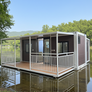 Vente directe de maisons préfabriquées extensibles en conteneurs de 20 pieds et 40 pieds, cuisine, école, supermarché, design moderne, maison mobile de luxe - Product Image 1