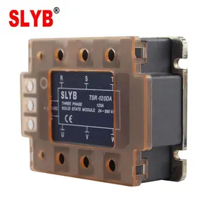 Fotek Type Three Phase SSR Solid State Relay DCにAC TSR-120DA 12V