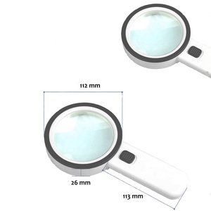 <span class=keywords><strong>Loupe</strong></span> à main LED 10X, <span class=keywords><strong>loupe</strong></span> éclairée pour les personnes âgées, <span class=keywords><strong>lecture</strong></span>, inspection, pièces de monnaie, bijoux, exploration - Product Image 2