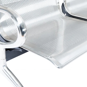 Public surface En Métal Cadre 1.5mm l'aéroport d'attente chaise 1-5 Places Accompagner Attendre Chaise - Product Image 5