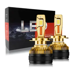 Sistema de iluminação automática H1 H3 H4 H7 H11 H13 9004/5/6 9012 120W 16000LM Lâmpadas de farol LED de alta potência para carros universais