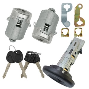 Chevrolet Cadillac Door Lock Cylinder KD009Q11 Cylindrical Lock With 4 Keys Grey Left Right Fit Buick - Product Image 5