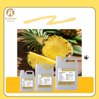 Huile Essentielle Synthétique WISEWAY Saveur Ananas, Arôme Fruité Juteux, Parfum Frais, Qualité Alimentaire en Poudre/Liquide pour Crèmes Glacées et Confiseries