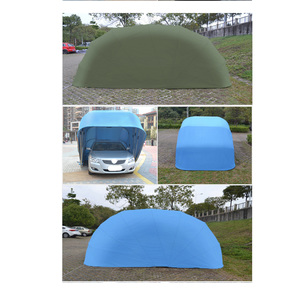 <span class=keywords><strong>Garage</strong></span> individuel moderne préfabriqué, abri en tente, PVC résistant, <span class=keywords><strong>bois</strong></span>, métal, design pliable portable pour une utilisation en intérieur et en extérieur - Product Image 4