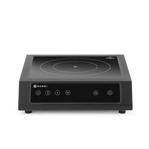Piano Cottura a Induzione HENDI Black 3500 D XL 220-240V/3500W 355x400x(H)100mm Attrezzatura da Cucina Commerciale - Product Image 1