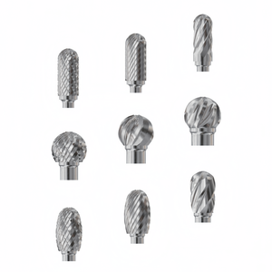 Juego de herramientas de rebabas de carburo de tungsteno tipo <span class=keywords><strong>K</strong></span> <span class=keywords><strong>L</strong></span> <span class=keywords><strong>M</strong></span> N de alta calidad, accesorios de taladro y limas rotativas - Product Image 2