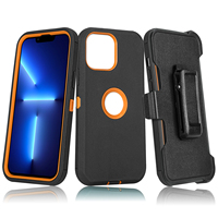 GScase 4 en 1 funda para teléfono móvil resistente Clip para cinturón resistente funda trasera para iPhone 15 14 13 12 11 Pro Max