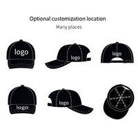 Nueva Gorra de Béisbol Deportiva Vintage de Algodón Puro de 38 Colores con Logotipo Personalizable y Hebilla de Cobre Dorado