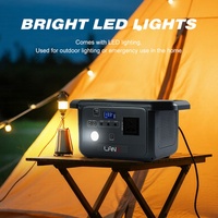 Station d'énergie solaire portable ABS LiFePO4 300W-1500W avec panneau solaire