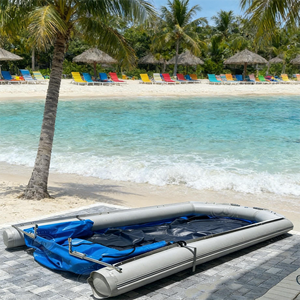 Dique Flotante Marino Personalizado, Duradero, Inflable, de PVC, Fácil de Instalar, Portátil para Barcos, Naves y Motos Acuáticas - Product Image 2