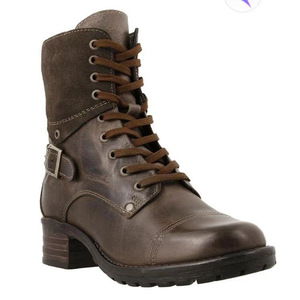 Man Leather <b>Boots</b> Ankle Lace-up Round Toe Rubber Outsole Warm Plush Lining Autumn Style Waterproof Casual <b>Boots</b> Wholesale - Product Image 5