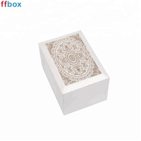 Boîte à parfum en bois laqué sur mesure de luxe, logo personnalisé fait main, emballage en bois MDF noir laqué brillant, coffret cadeau pour flacons de parfum