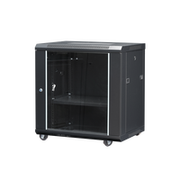 Armoire de serveur 6U 19 pouces sur pied pour centre de données, en acier SPCC, 600x350x450mm, serrure incluse, en stock