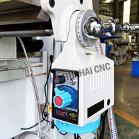 Fraiseuse à tourelle verticale Hua Hai 5H(X6332) à tête rotative, cône de broche NT40, 220V/380V, usage moyen, haute précision, faible coût