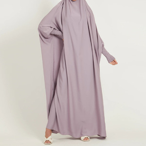 Ramadan Eid à capuche Abaya élégante robe longue ample femmes respirant costume de prière musulman Jilbab adultes dubaï turquie vêtements islamiques - Product Image 6