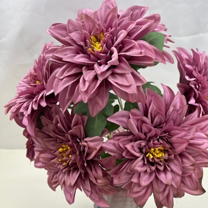Bouquet Vintage di Dali in Seta Artificiale per Decorazioni Autunnali, Matrimoni e Vasi Domestici - Product Image 3