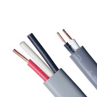 PSE kabel daya 2 3 inti, kabel listrik VVF 1.0mm 1.2mm 1.6mm 2.0mm 2.6mm