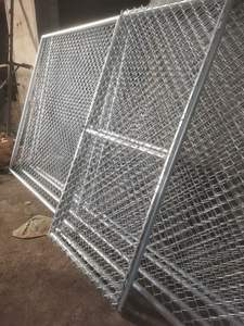 Clôture en treillis galvanisé personnalisée / clôture interliée / clôture en fil métallique pour jardin domestique, clôture en fil métallique ondulé pour jardin pour la protection - Product Image 5