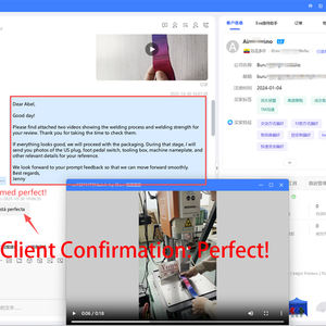 NUOVA Saldatrice a Ultrasuoni <span class=keywords><strong>per</strong></span> <span class=keywords><strong>Plastica</strong></span> Intelligente con Controllo Digitale LCD CE 15KHZ 2600W <span class=keywords><strong>per</strong></span> Cordini Nastro Cinghia a Strappo - Product Image 4