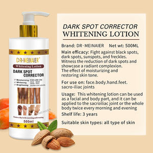 500毫升皮肤美白身体霜强力漂白谷胱甘肽黑斑去除剂美白身体乳液 - Product Image 5