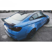 Aileron arrière en fibre de carbone véritable, ajustement parfait 2013, accessoires de voiture, pièces de tuning automobile pour BMW F82 M4 Lb P Style