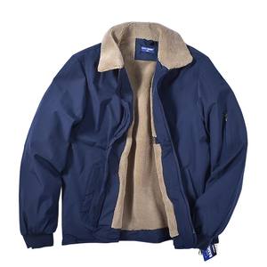 <span class=keywords><strong>Chaqueta</strong></span> de invierno de piloto impermeable <span class=keywords><strong>española</strong></span>, <span class=keywords><strong>chaqueta</strong></span> de bombardero holgada Formal con cierre de cremallera, cuello redondo, servicio OEM disponible - Product Image 4