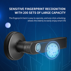 IP65 kapalı kapısı ev akıllı parmak izi bölünmüş anahtarlı kilit Tuya dijital anahtarsız akıllı kapı kilidi - Product Image 4