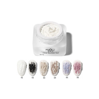 Annies 6 Couleurs Nail Art Peinture Plâtre Gel 3 D Effet Envie Soak Off Gel Nail Fournitures De Gypse
