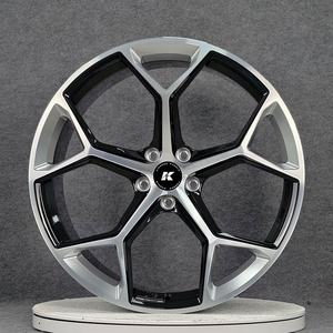 Jantes en aluminium forgé Kipardo 6061-T6 20 21 pouces à rayons fendus en Y, face usinée, concave, pour <span class=keywords><strong>Audi</strong></span> S7 RS7 Performance Car - Product Image 5
