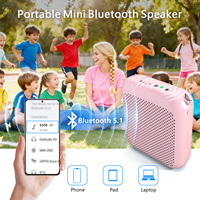 Norwii Eller Serbest Taşınabilir Ses Yükseltici, Öğretmenler, Sunucular ve Eğitmenler için 2.4G Kablosuz Mikrofon ve Bluetooth Hoparlörlü