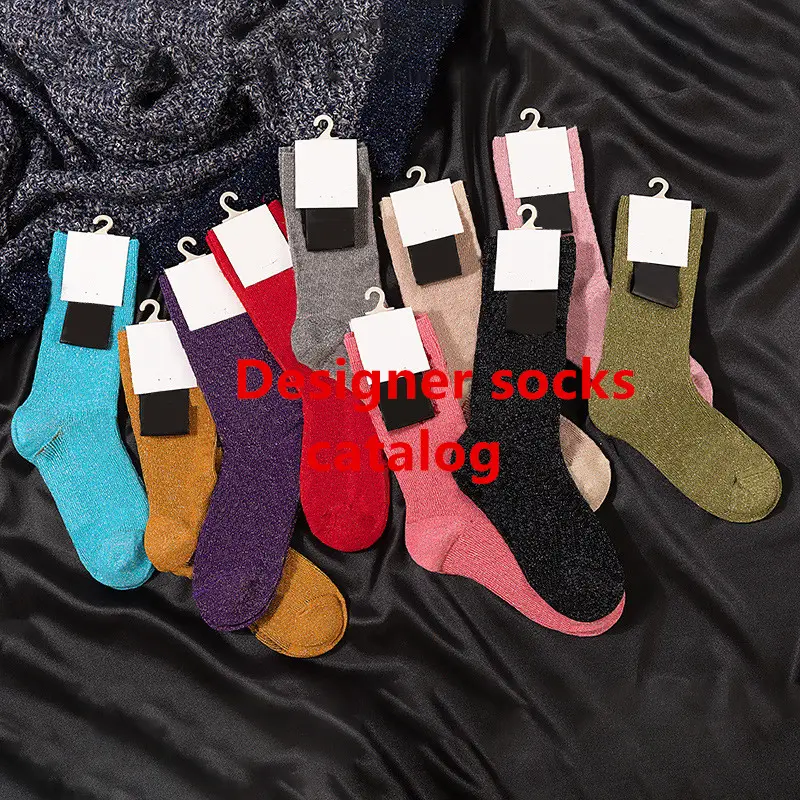 High Quality socks custom cotton Letters designer socks unisex luxury famous brand crew socks