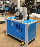 Coupeur d'angle hydraulique Offre Spéciale Machine de découpe de trou de tuyau en acier à 90 degrés Poinçonneuse d'encochage de tube carré