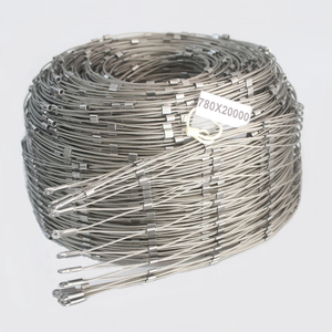 Rete di rete flessibile in acciaio inossidabile per ringhiere e recinzioni per uccelli adatte intrecciate in filo di acciaio inossidabile - Product Image 3