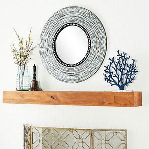 Unique Design Home Decorators Collection Mother of Pearl <b>Mosaic</b> Inlay Wall Decorative <b>Mirrors</b> Hanging <b>Mirror</b> Handcrafted - Product Image 3