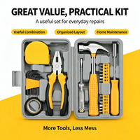 Ensemble d'outils avancés de 24 pièces, kit d'outils à main OEM personnalisable pour une utilisation moderne au bureau et dans les installations résidentielles