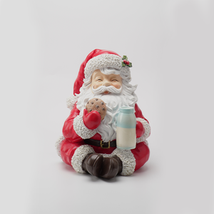 Nouveautés - Boîte à bijoux en résine phénolique modèle religieux de Noël - Père Noël - Product Image 2