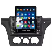 Radio para Auto Tesla Android 13 8+128G 2din para Mitsubishi Outlander 2001-2005, Pantalla Dividida, GPS, BT, Reproductor Multimedia Estéreo con Video para Auto
