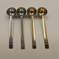 Cuillère doseuse vintage en acier inoxydable 15 ml (1 cuillère à soupe) – Outil de cuisine de précision pour la pâtisserie et la cuisine (sel, sucre, épices) – Chine