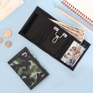 <span class=keywords><strong>Portafoglio</strong></span> Camouflage per Bambini e Ragazzi, con Tasca Portamonete con Cerniera, Economico Regalo di Compleanno Originale - Product Image 2