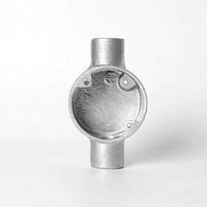 Giá nhà máy bán buôn thông qua hộp hai cách Thông tư Hộp nối 20mm 25mm 32mm Điện ống dẫn phụ kiện - Product Image 5