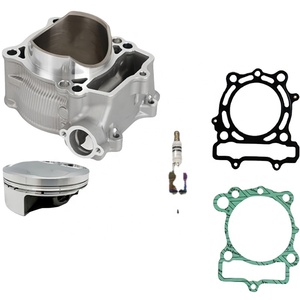 Piezas de cilindro de motocicleta compatibles con Yamaha YZ250F y WR250F, pistones de cilindro con manguito de 77 mm de diámetro - Product Image 2
