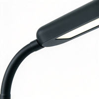 Lampe de lecture LED à panneau long, lampe de bureau à variateur tactile avec fonction veilleuse
