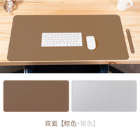 Grand tapis de bureau en cuir surdimensionné pour ordinateur portable, antidérapant, avec logo personnalisé, publicitaire, certifié CE, épaisseur 2 mm, pour la maison, l'hôtel