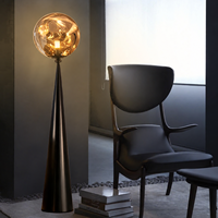 Lampes sur pied en fer LED E27 de style scandinave nordique avec design moderne et hauteur réglable pour salon, bureau, hôtel, chambre à coucher