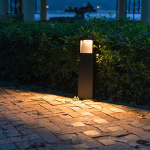 Lampe de jardin carrée étanche 10W LED en aluminium pour villa, jardin, cour, éclairage de pelouse - Product Image 3