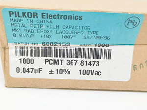 PILKOR CBB Polyester Film Tụ 100V/104/103/473/0.1UF/63V/224/474/105 Màu Cam Pin Pitch 5 Mét - Product Image 4