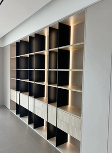 Librería de madera simple moderna, nuevo gabinete de almacenamiento decorativo para uso en el hogar, escuela, hotel o apartamento - Product Image 5